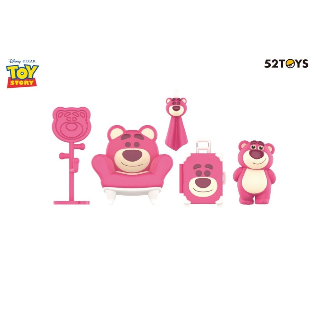 52toys Blind Box Toy Story Lotso's Room Series, Confirmed Travel Plans Set